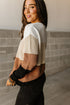Color Block Knitted O-Neck Pullover Sweater